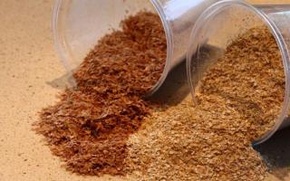 Отруби пшеничные калорийность на 100 грамм