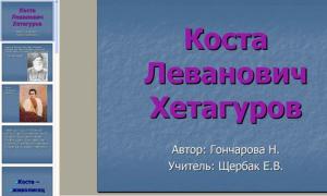 Великий сын осетинского народа Коста Хетагуров является не только основоположником осетинской литературы, но и зачинателем станковой и фресковой живописи