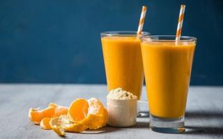 Смузи из банана и апельсина: рецепт приготовления с фото Апельсиновый смузи в блендере